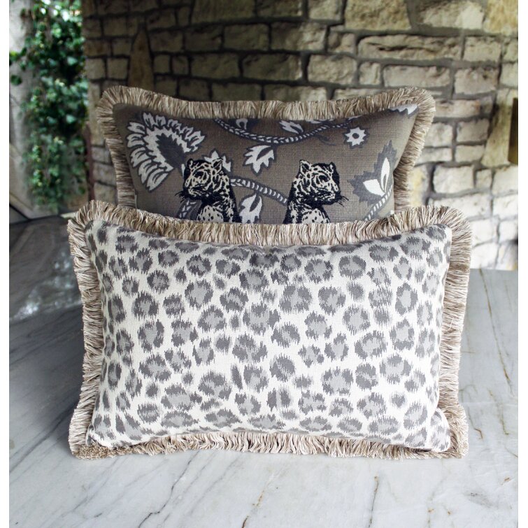 Leopard print outdoor cheap pillows